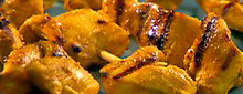 grilled chicken skewers
